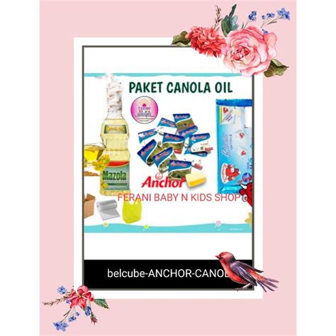 Jual Paket Minyak Kanola Keju Belcube Dan Butter Anchor Dapur