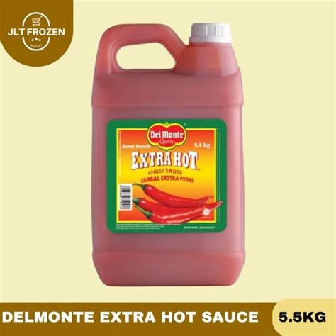 Delmonte Saus Sambal Extra Hot Chili Sauce Jerigen Saus Tomat Ketchup