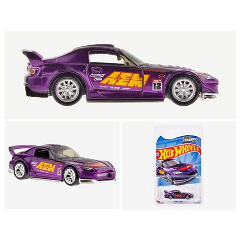 Hot wheels Legends Honda S2000 brinquedo coleção miniatura escala 1 64 carrinho de ferro
