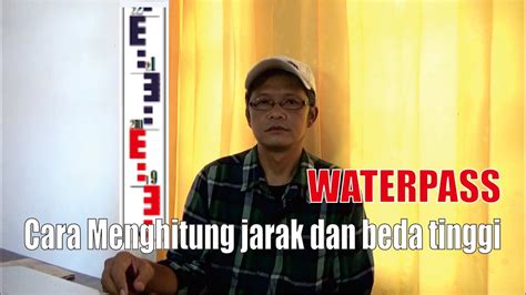 Waterpass Cara Menghitung Jarak Dan Beda Tinggi Youtube