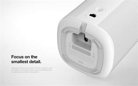 Sonos One - Smart voice speaker on Behance