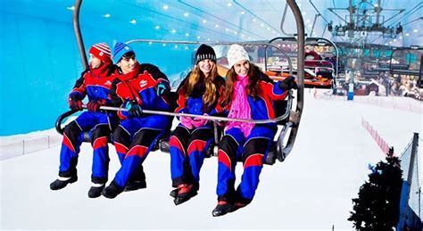 Get Ski Dubai Ticket Slope Pass Off