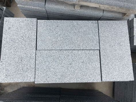 Dark Grey G Flamed Granite Tiles Hangmaostone