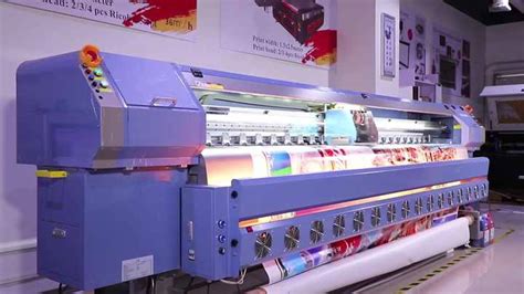 3 2m Allwin Konica 512i Solvent Printer Digital Inkjet Plotter For Flex