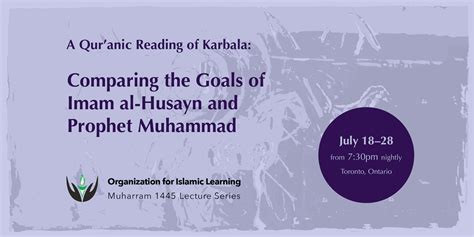 Organization For Islamic Learning Enlightenment Through Awareness