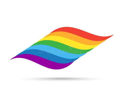 Lgbt Pride Flag Icon Rainbow Pride Flag Banner Lesbian Gay Bisexual And Transgender Symbol