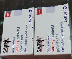 Sabril Vigabatrin 500 Mg Tablets At Rs 6500 Box SABRIL In New Delhi