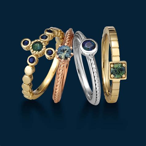Sapphire Stackable Rings Stackable Rings Australia Sapphire Dreams
