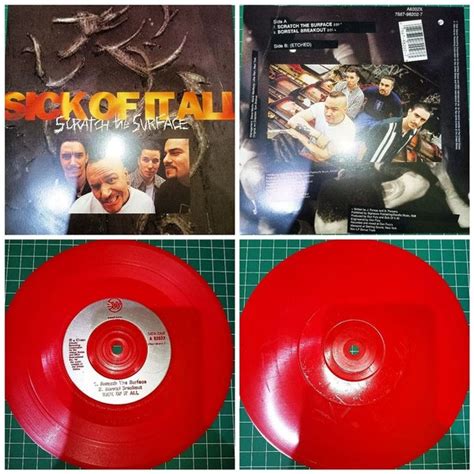 Jual Vinyl Piringan Hitam Sick Of It All Scratch The Surface Di Lapak