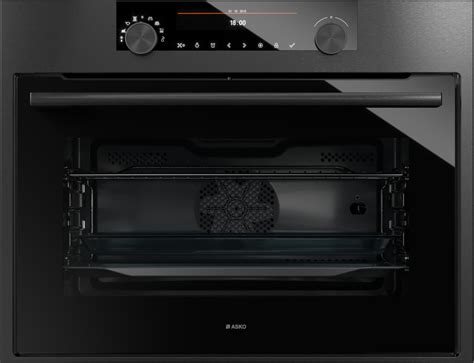 Компактный духовой шкаф с функцией СВЧ Asko OCM8487B
