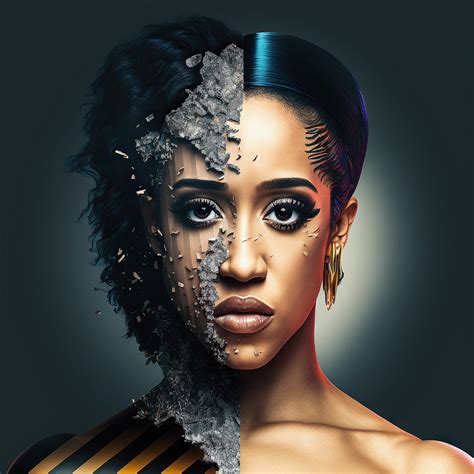 Cardi B Fake Ai Generated Album Cover Concepts Behance