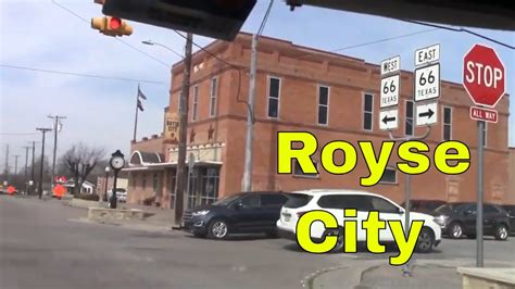 Royse City Tx Downtown And Hwy 66 Tour Small Towns Texas Channel