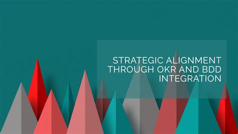 Strategic Alignment By OKR and BDD Integration
