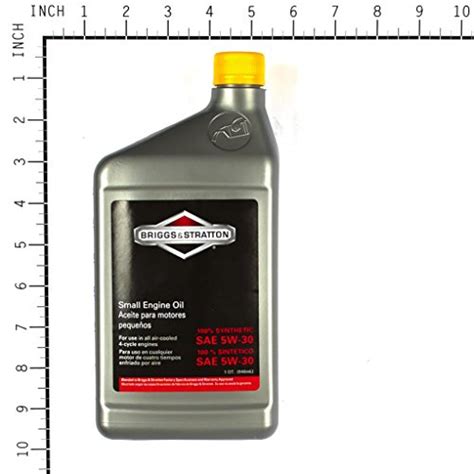 Briggs And Stratton Sae 5w 30 Synthetic Small Engine Motor Oil 32 Oz