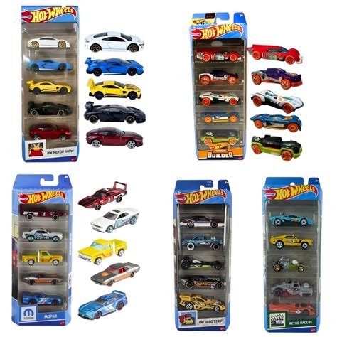 Carrinhos Hot Wheels Pacote Miniaturas Mattel Shopee Brasil
