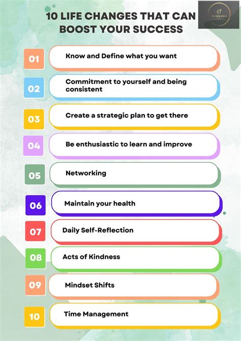 10 Life Changes that Can Boost Your Success