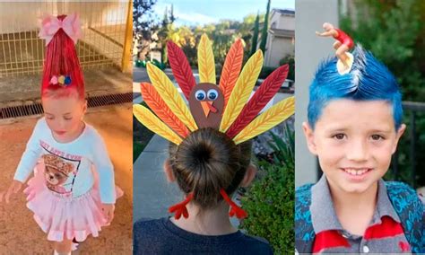 Dia Do Cabelo Maluco Meninas - Dia do Cabelo Maluco: Ideias para Meninas e Meninos