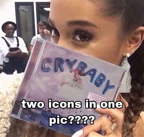 Arianagrande Melaniemartinez Crybaby Whisper Icons Melanie