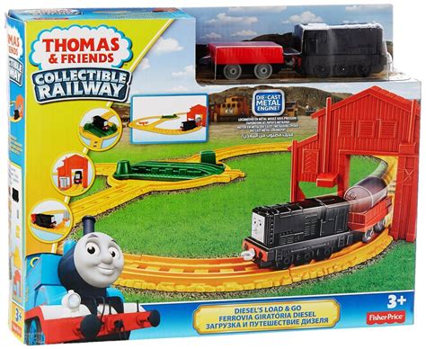 Thomas And Friends Collectible Railway Diesels Load And Go Train Set