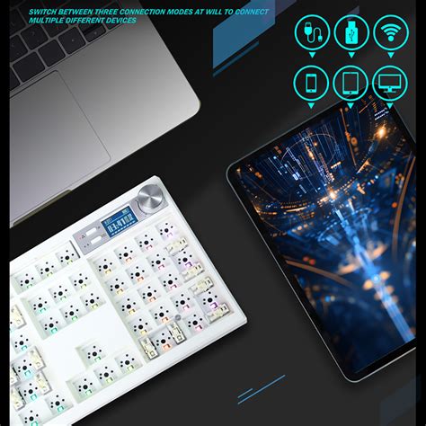 Gmk Mechanical Keyboard Kit Bt G Wireless Wired Customized Keyboard Kit Hot Swap Rgb