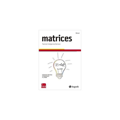 MATRICES Test De Inteligencia General