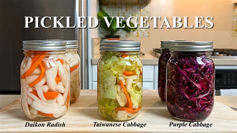 How To Make Homemade Pickled Vegetables Easy Recipes Youtube