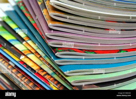 Colourful Magazines Hi Res Stock Photography And Images Alamy