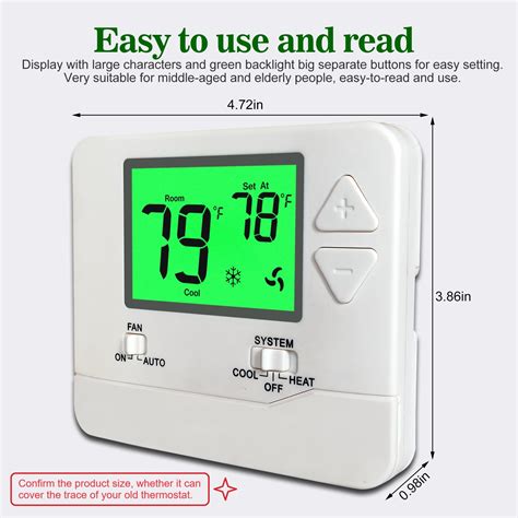 Heagstat Non Programmable Thermostats For Home