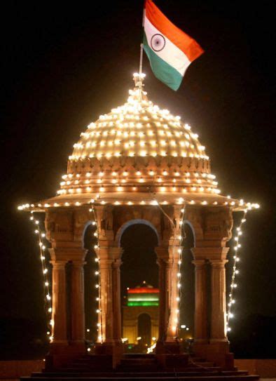 Raisina Hills Illuminated On R Day Indiatoday