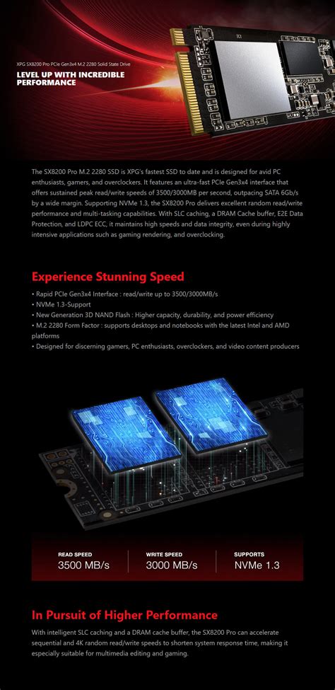 Buy ADATA XPG SX8200 Pro 1TB M.2 NVMe SSD | Hard Drives & SSDs ...