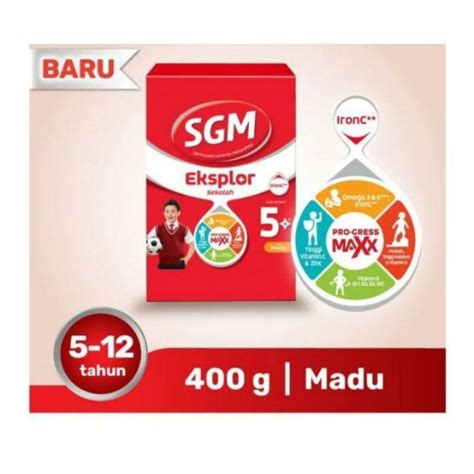 Sgm Eksplor Sekolah Pro Gressmaxx Gr Madu Susu Pertumbuhan