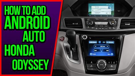 Android Auto Honda Odyssey How To Add Android Auto Honda Odyssey 2014 2017 Navtool Interface