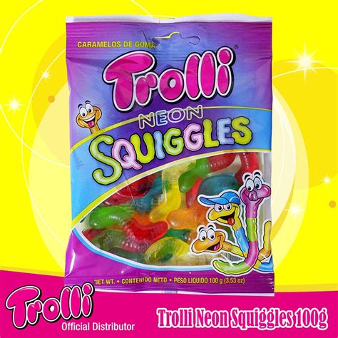 Trolli Neon Squiggles 100g Shopee Philippines