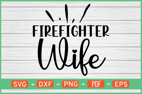 Firefighter Wife T Shirt Designs Svg Graphic By Ijdesignerbd777