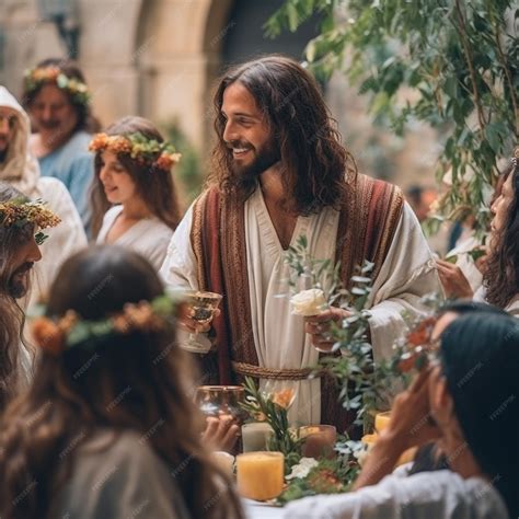 Jesus No Casamento - Jesus na festa de casamento em caná da galiléia transformou água em ...