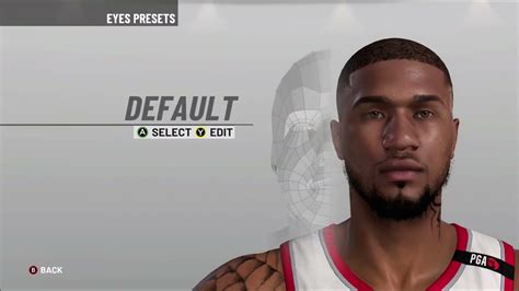 Nba K How To Look Realistic In Nba K Face Creation Youtube