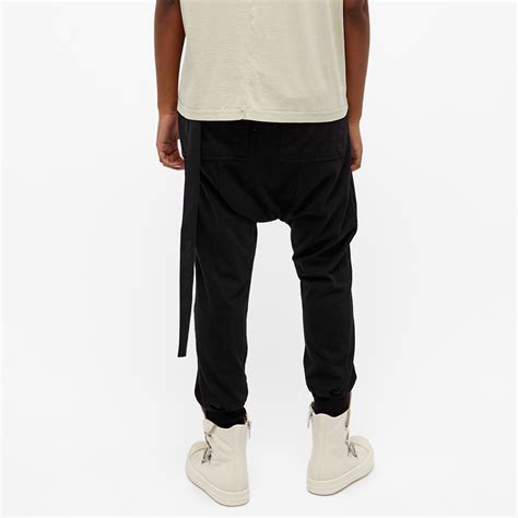 Rick Owens Drkshdw Prisoner Drawstring Pant Black End