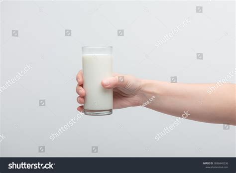 Naked Female Graceful Hand Holding Transparent Stock Photo Edit Now