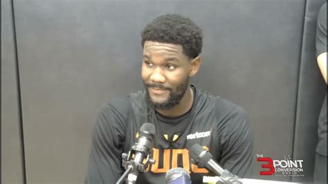 Phoenix Suns Center Deandre Aytons Training Camp Presser Youtube