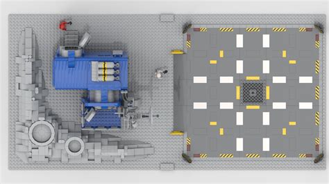 Lego Moc Classic Space Outpost For The New Galaxy Explorer By Aventurium Rebrickable Build