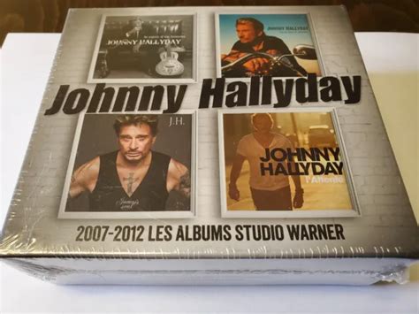 Coffret Johnny Hallyday Albums Studio Warner Neuf Scell Eur