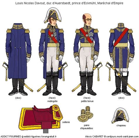 Maresciallo Francese Davout Century Uniforms French Army Napoleonic