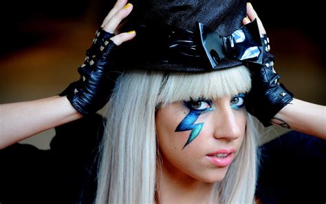 lady gaga hd wallpaper bold  vibrant  icon