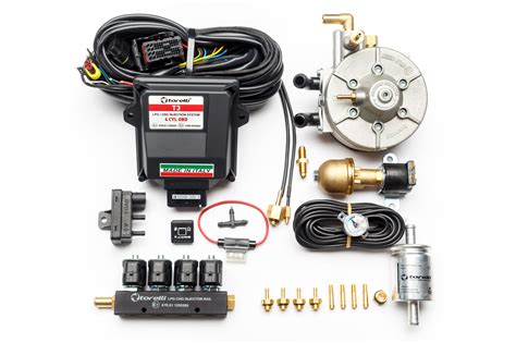 Мини-комплект ГБО 4 поколения Torelli T3 Pro OBD (редуктор Torelli ...