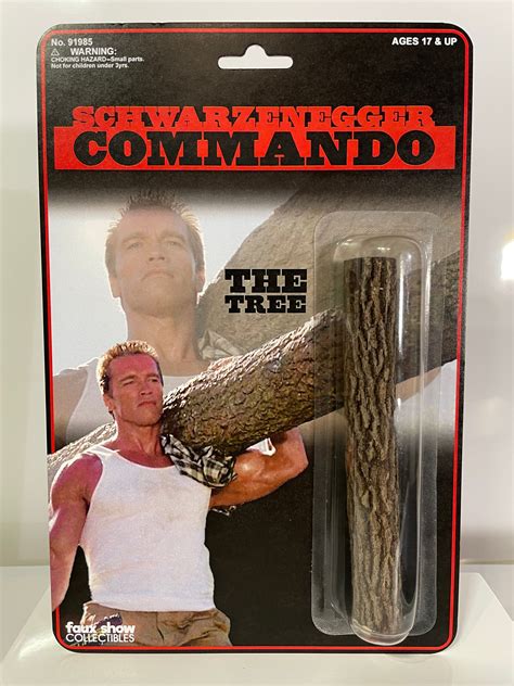 Commando Arnold Schwarzenegger the Tree Custom - Etsy Australia