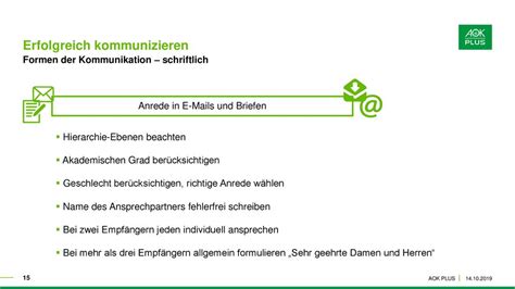 Erfolgreich Kommunizieren Aok Plus Beratung Bildungseinrichtungen