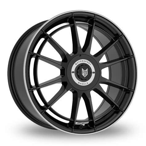 Fox Racing Vr Satin Black Polished Lip Alloy Wheels Wheelbase