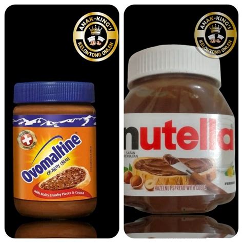 Jual Cod Nutella Hazelnut Spread Cocoa 200g 350govomaltine Crunchy Cream Selai Coklat 230g