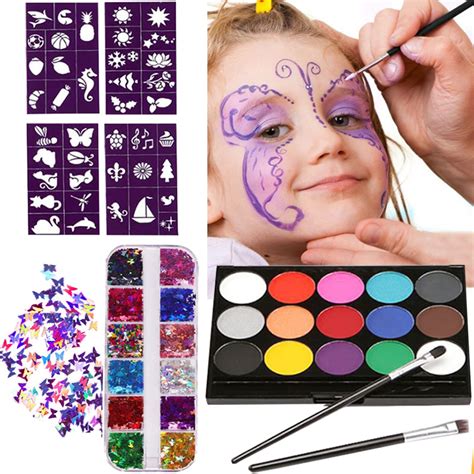 12 Couleurs Non Toxique Peinture A L Huile Corps 1