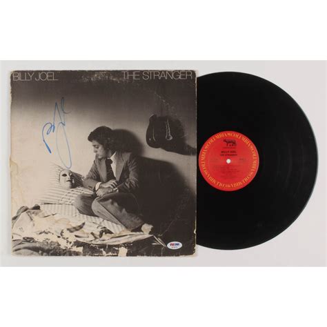 Billy Joel Signed "The Stranger" Vinyl Record Album (PSA Hologram ...